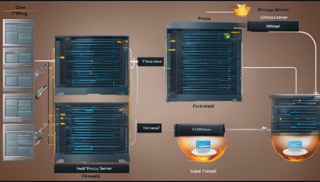 Proxy Server vs Packet-Filtering Firewall