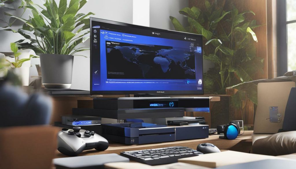 how to use proxy server on PS4